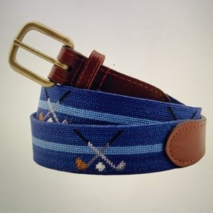 Brand New Smathers & Branson Belt (Crossed Clubs)